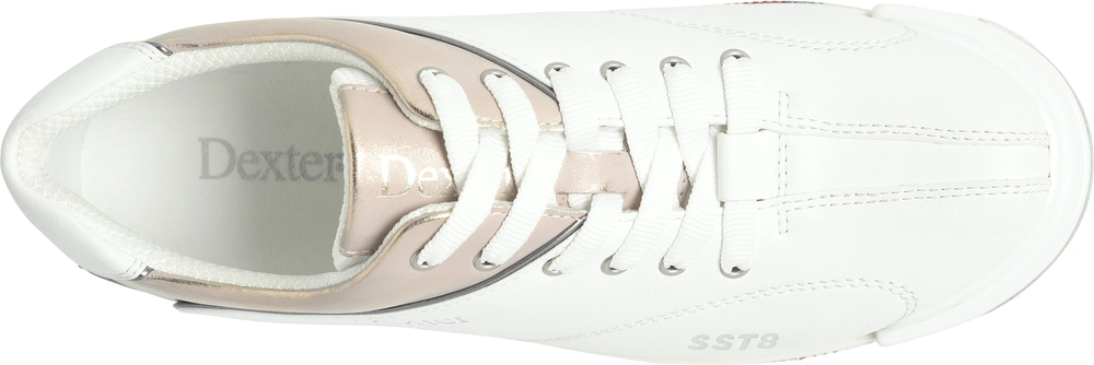 Dexter Sst8 Pro White/Champaign Bowling Shoes Wide