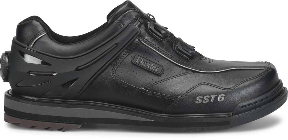 Dexter Sst6 Hybrid Boa BOA Black/Gunmetal Right Hand Bowling Shoes