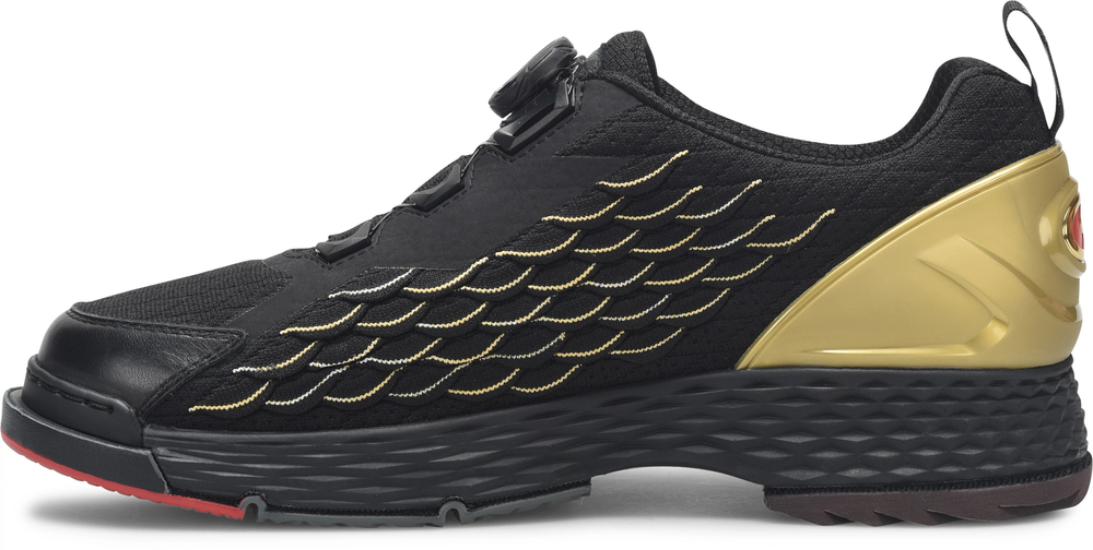 Dexter The C9 Knit Boa BOA Black/Gold Bowling Shoes