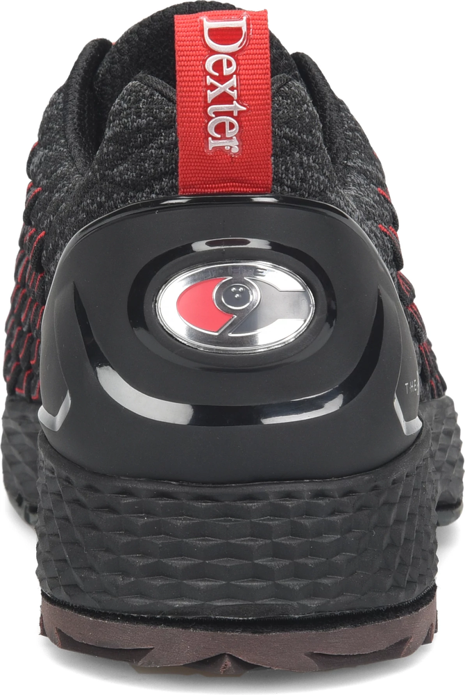 Dexter The C9 Knit Boa BOA Black/Red Bowling Shoes