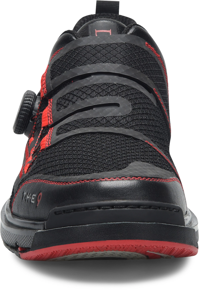 Dexter The 9 Stryker Boa BOA Black/Red Bowling Shoes Wide