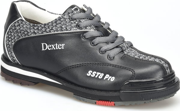 Dexter SST8 Pro Black/Grey Bowling Shoes Wide