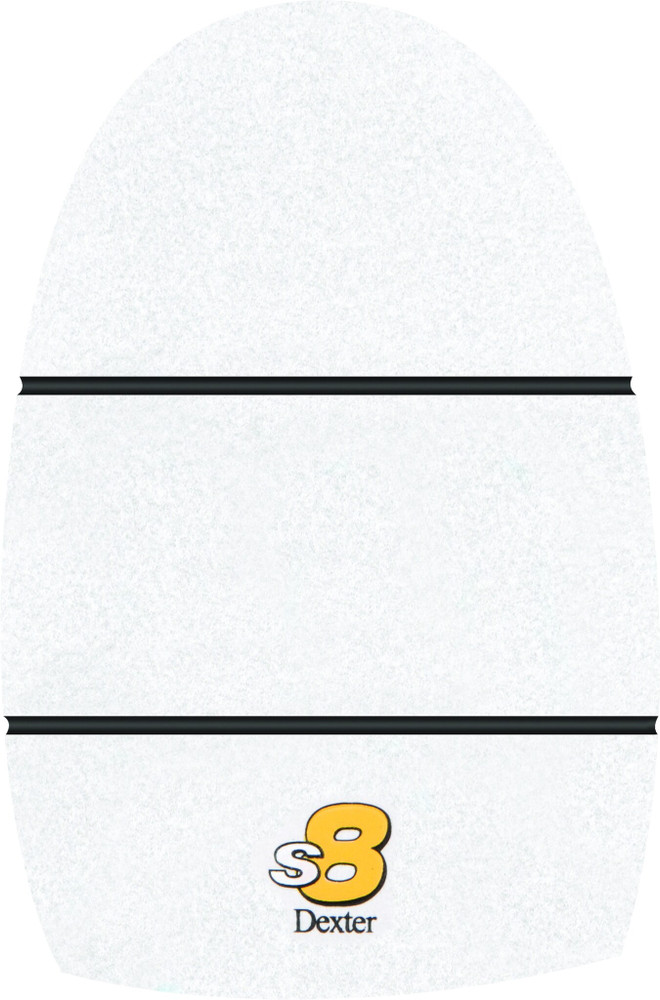 Dexter THE 9 Replacement Slide Sole S8 White Microfiber