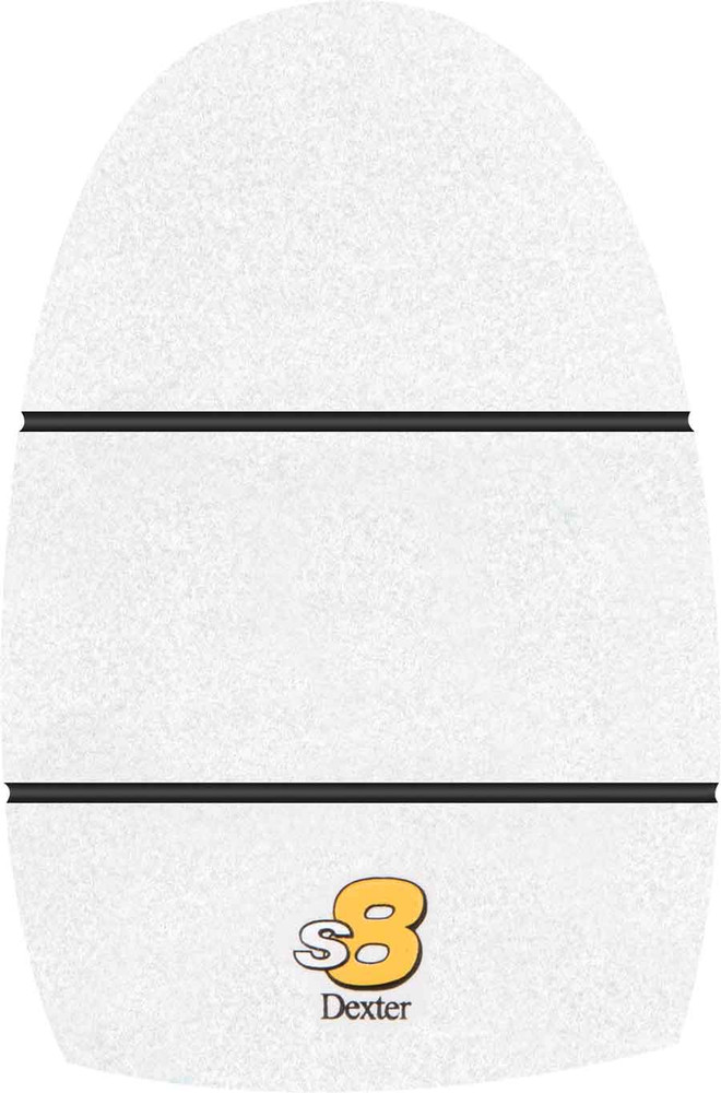 Dexter THE 9 Replacement Slide Sole S8 White Microfiber