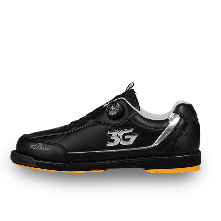 3G Dial Racer Black/Chrome Bowling Shoes LH Medium