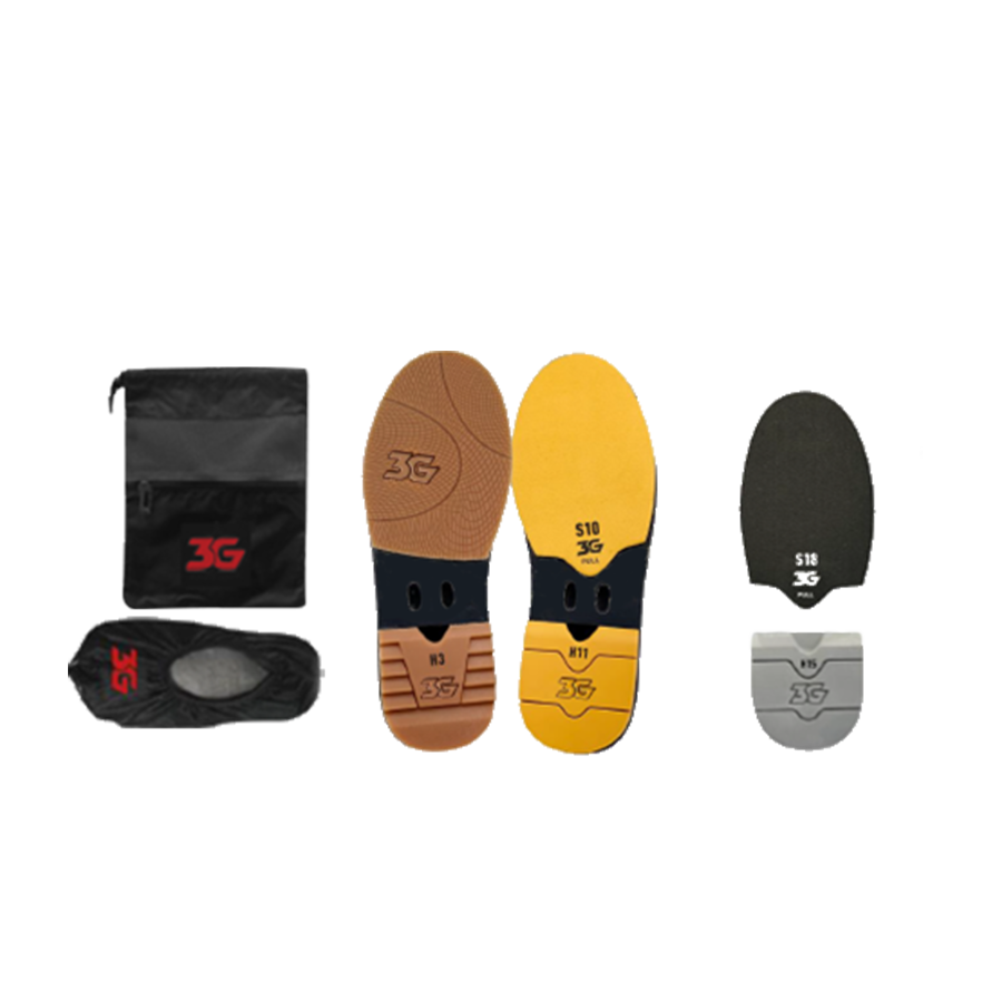 3G Dial Racer Black/Chrome Bowling Shoes LH Medium