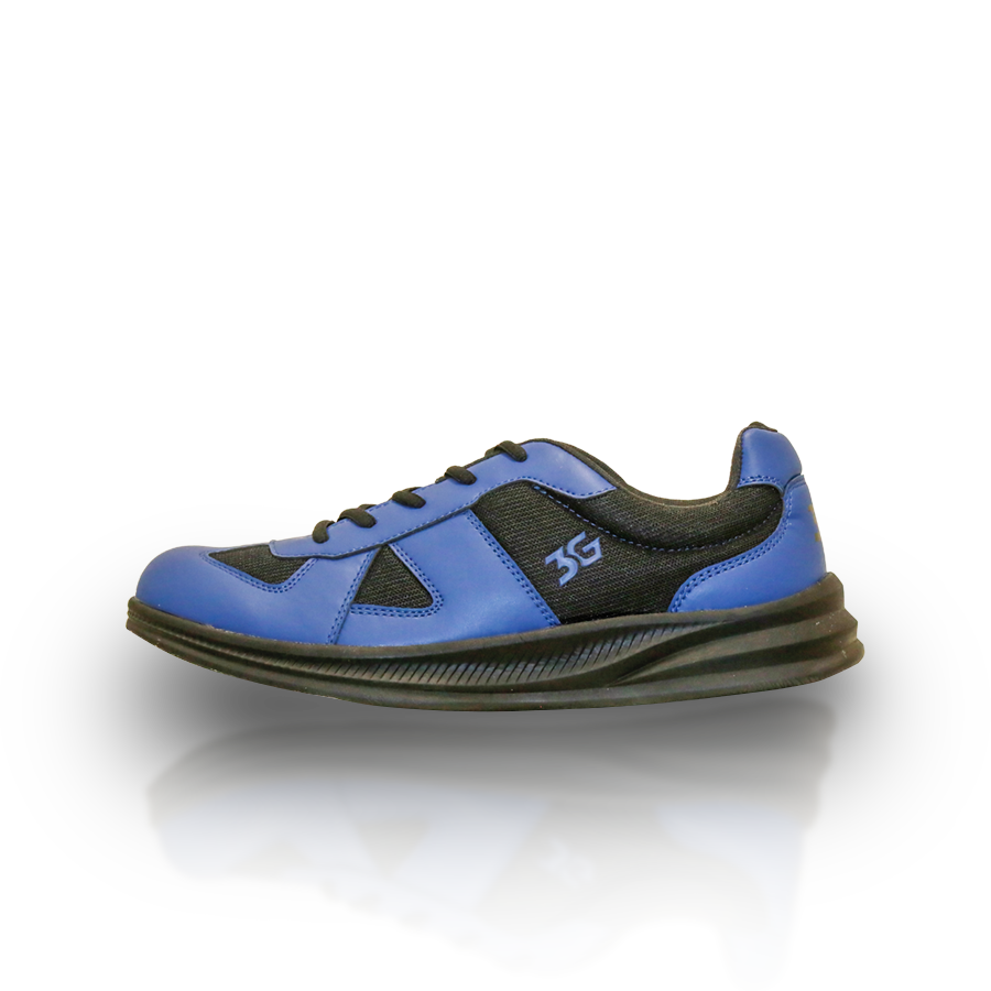 3G Kicks II Black/Blue Bowling Shoes