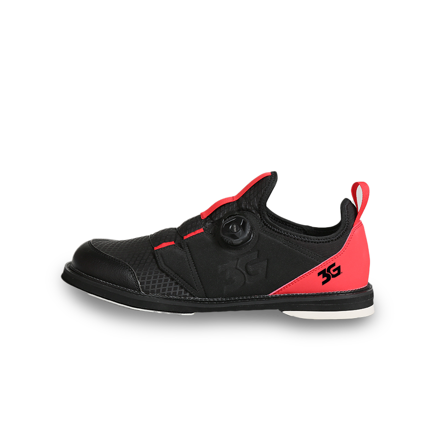 3G Speed Dial Black/Red Bowling Shoes RH Medium