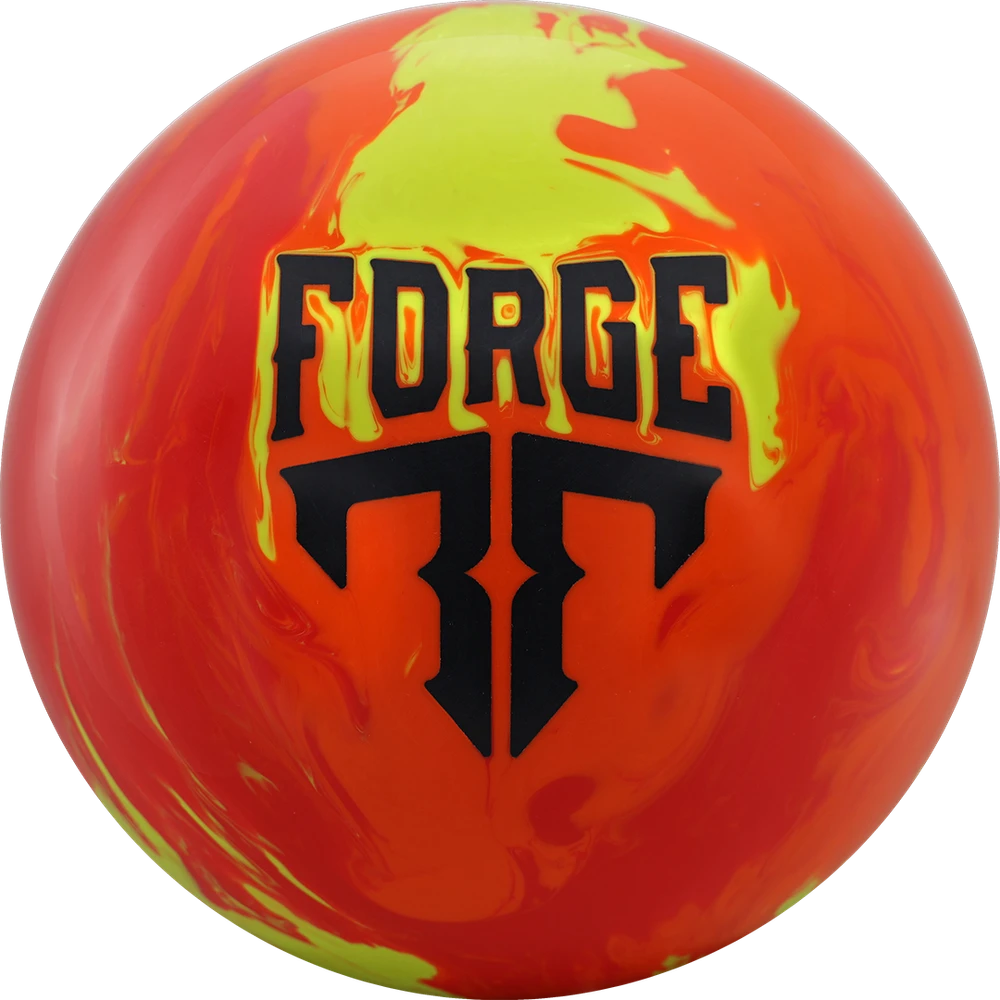 Motiv Forge Fuel Bowling Ball Solid Red / Orange / Yellow