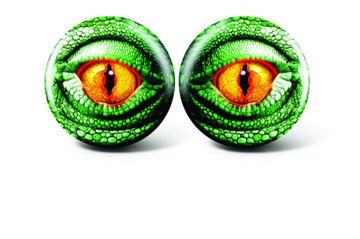 Brunswick Viz a Ball Lizard Eye Glow Bowling Ball