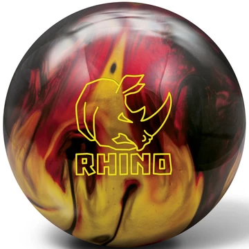 Brunswick Rhino Red Black Gold Bowling Ball