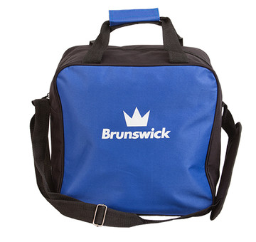 Brunswick TZone 1 Ball Single Tote Bowling Bag Blue