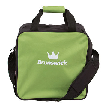 Brunswick TZone 1 Ball Single Tote Bowling Bag Lime