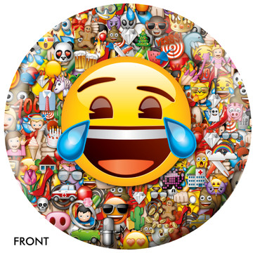 Emoji Laugh Cry Front View