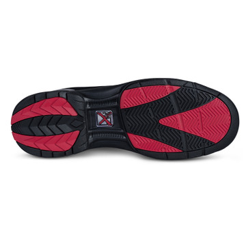KR Strikeforce Ignite Mens Bowling Shoes Black Red Left Hand
