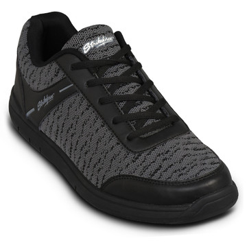 KR Strikeforce Flyer Mens Bowling Shoes Mesh Black Steel Wide Width