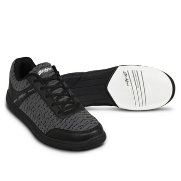 KR Strikeforce Flyer Mens Bowling Shoes Mesh Black Steel Wide Width