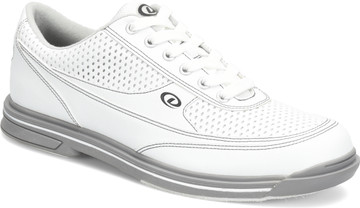 Dexter Turbo Pro Mens Bowling Shoes White Grey