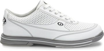 Dexter Turbo Pro Mens Bowling Shoes White Grey