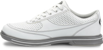 Dexter Turbo Pro Mens Bowling Shoes White Grey