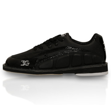 3G Tour Black Unisex Bowling Shoes Wide