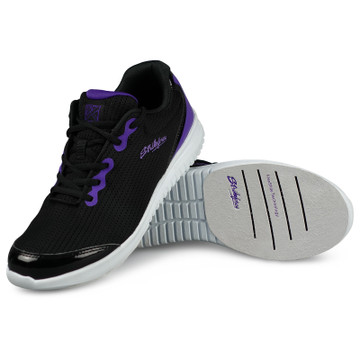KR Strikeforce Glitz Women's Bowling Shoes Black Purple