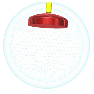 Storm Ice Storm Bowling Ball Ocean Blue White