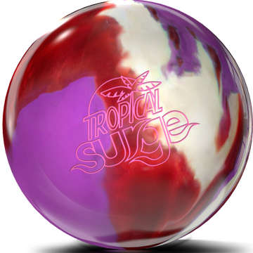Storm Tropical Surge Bowling Ball Red White Purple