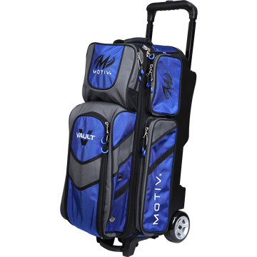 Motiv Vault 3 Ball Triple Roller Bowling Bag Midnight Blue