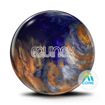 Storm Equinox Bowling Ball Goldenrod/Deep Violet/Chromium