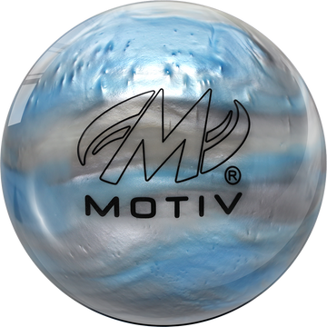 Aspire Sky Blue/Silver/White Bowling Ball Core
