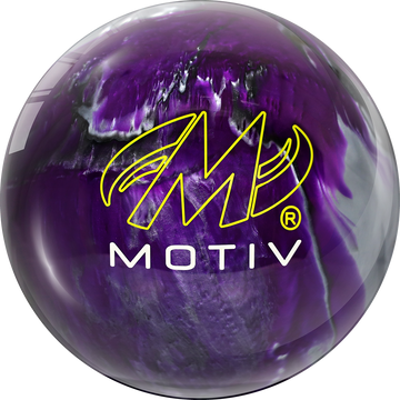 Aspire Purple/Silver/Black Bowling Ball Core