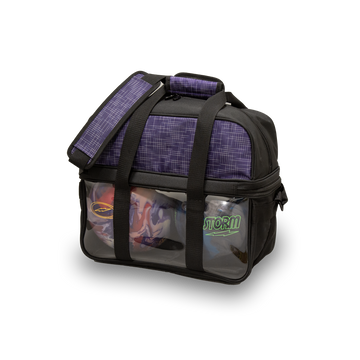 Storm 2 Ball Tote Deluxe Abstract Purple/Black