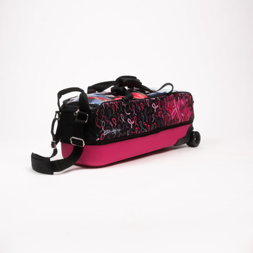 KR Strikeforce Dye Sub Slim Triple Tote - Pink Ribbons