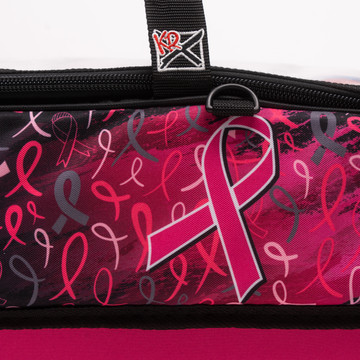 KR Strikeforce Dye Sub Slim Triple Tote - Pink Ribbons