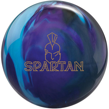 Ebonite Spartan Pearl Bowling Ball Sky Blue / Purple / Carbon