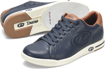 Dexter Nash Navy/Tan Bowling Shoes