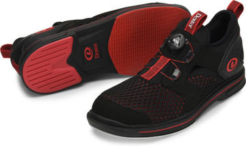 Dexter Pro Boa BOA Black/Red Right Hand Bowling Shoes