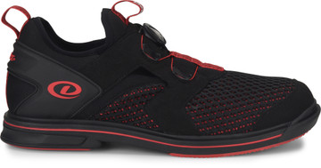 Dexter Pro Boa BOA Black/Red Left Hand Bowling Shoes