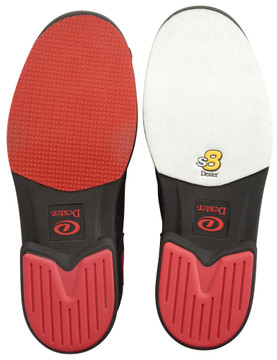 Dexter Pro Boa BOA Black/Red Left Hand Bowling Shoes