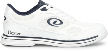 Dexter Randy White/Navy Bowling Shoes Wide