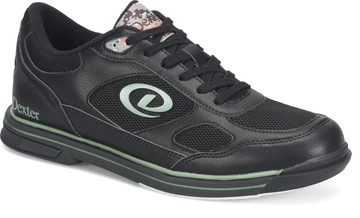 Dexter Randy Black/Camo Green Bowling Shoes Wide
