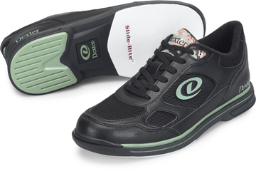 Dexter Randy Black/Camo Green Bowling Shoes Wide