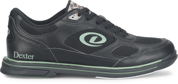 Dexter Randy Black/Camo Green Bowling Shoes Wide