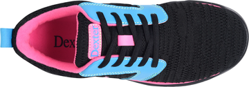Dexter Raquel Lx Black/Blue/Pink Glow Bowling Shoes