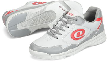 Dexter Ricky V Grey/Red Bowling Shoes