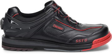 Dexter Sst6 Hybrid Boa BOA Black/Red Right Hand Bowling Shoes