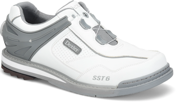 Dexter Sst6 Hybrid Boa BOA White/Grey Right Hand Bowling Shoes