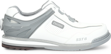 Dexter Sst6 Hybrid Boa BOA White/Grey Right Hand Bowling Shoes