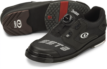 Dexter Sst8 Power Frame Boa BOA Black/Dark Grey Bowling Shoes